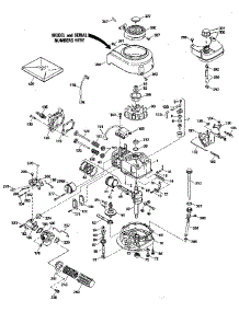 Replacement Parts parts for Craftsman Lawn & Garden Engine 143414332 from AppliancePartsPros.com