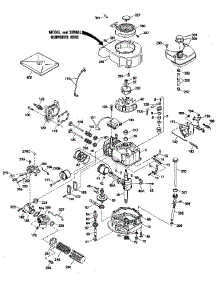 Replacement Parts parts for Craftsman Lawn & Garden Engine 143414482 from AppliancePartsPros.com