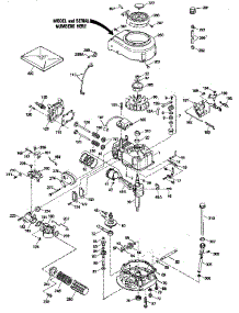 Replacement Parts parts for Craftsman Lawn & Garden Engine 143414492 from AppliancePartsPros.com