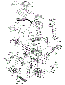 Replacement Parts parts for Craftsman Lawn & Garden Engine 143414572 from AppliancePartsPros.com