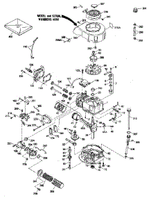 Replacement Parts parts for Craftsman Lawn & Garden Engine 143414622 from AppliancePartsPros.com