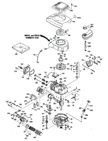 Replacement Parts parts for Craftsman Lawn & Garden Engine 143414642 from AppliancePartsPros.com