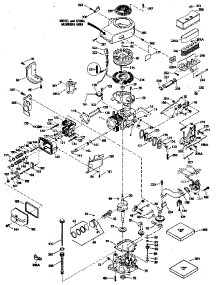Engine parts for Craftsman Lawn & Garden Engine 143416012 from AppliancePartsPros.com