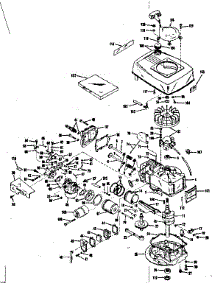 Basic Engine parts for Craftsman Lawn & Garden Engine 14342203 from AppliancePartsPros.com