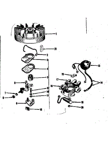 27943 Magneto parts for Craftsman Lawn & Garden Engine 14342203 from AppliancePartsPros.com