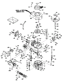 Replacement Parts parts for Craftsman Lawn & Garden Engine 143424122 from AppliancePartsPros.com
