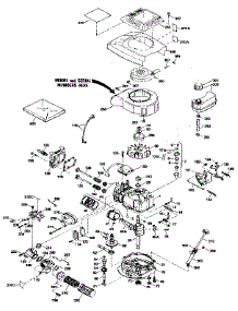 Replacement Parts parts for Craftsman Lawn & Garden Engine 143424282 from AppliancePartsPros.com