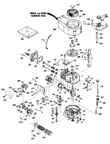 Replacement Parts parts for Craftsman Lawn & Garden Engine 143424522 from AppliancePartsPros.com