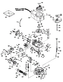 Replacement Parts parts for Craftsman Lawn & Garden Engine 143424552 from AppliancePartsPros.com