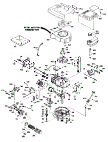 Replacement Parts parts for Craftsman Lawn & Garden Engine 143424582 from AppliancePartsPros.com