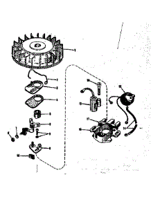 Magneto.(Phelon F-3220-H) parts for Craftsman Lawn & Garden Engine 14343251 from AppliancePartsPros.com