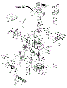 Replacement Parts parts for Craftsman Lawn & Garden Engine 143434072 from AppliancePartsPros.com