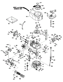 Replacement Parts parts for Craftsman Lawn & Garden Engine 143434222 from AppliancePartsPros.com