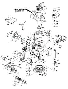 Replacement Parts parts for Craftsman Lawn & Garden Engine 143434292 from AppliancePartsPros.com