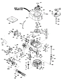 Replacement Parts parts for Craftsman Lawn & Garden Engine 143434452 from AppliancePartsPros.com