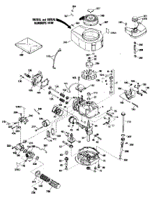 Replacement Parts parts for Craftsman Lawn & Garden Engine 143434482 from AppliancePartsPros.com