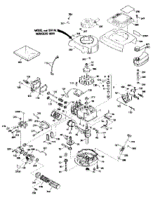 Replacement Parts parts for Craftsman Lawn & Garden Engine 143434492 from AppliancePartsPros.com