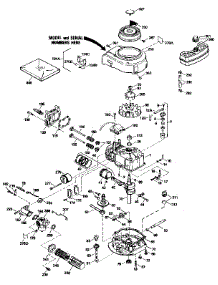 Replacement Parts parts for Craftsman Lawn & Garden Engine 143434562 from AppliancePartsPros.com