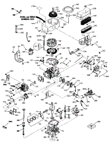 Engine parts for Craftsman Lawn & Garden Engine 143436092 from AppliancePartsPros.com