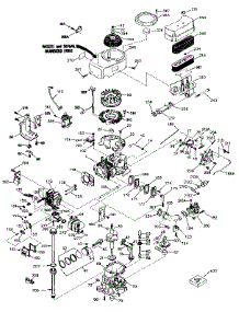 Replacement Parts parts for Craftsman Lawn & Garden Engine 143436142 from AppliancePartsPros.com