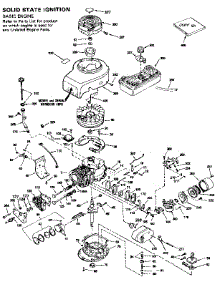 Replacement Parts parts for Craftsman Lawn & Garden Engine 143436162 from AppliancePartsPros.com