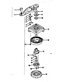 Self Starter No. 28767 parts for Craftsman Lawn & Garden Engine 14343700 from AppliancePartsPros.com