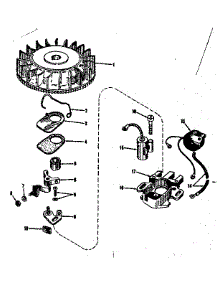 Magneto (Phelon F-3220-H) parts for Craftsman Lawn & Garden Engine 14344400 from AppliancePartsPros.com