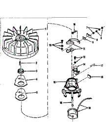Magneto No. 27517 parts for Craftsman Lawn & Garden Engine 14350031 from AppliancePartsPros.com