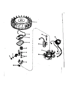 Magneto No. 29980 (Phelon F-3220H3) parts for Craftsman Lawn & Garden Engine 143501011 from AppliancePartsPros.com