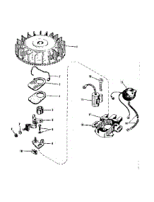 Magneto No. 29980 parts for Craftsman Lawn & Garden Engine 143501111 from AppliancePartsPros.com
