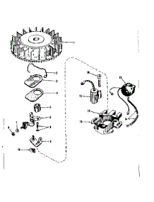 Magneto No. 29980 parts for Craftsman Lawn & Garden Engine 143501121 from AppliancePartsPros.com