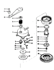 Ratchet Self Starter parts for Craftsman Lawn & Garden Engine 143501141 from AppliancePartsPros.com