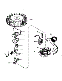 Magneto (Phelon F-3220-H) parts for Craftsman Lawn & Garden Engine 143501171 from AppliancePartsPros.com