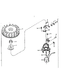 Magneto (Wico Fw-2640) parts for Craftsman Lawn & Garden Engine 143501270 from AppliancePartsPros.com