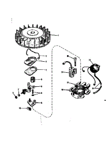 Magneto (Phelon F-3220-M3) parts for Craftsman Lawn & Garden Engine 143501270 from AppliancePartsPros.com