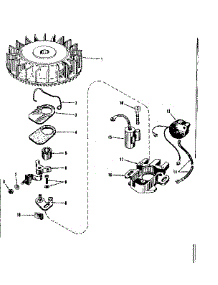 Magneto No. 30362 (Phelon F-3220M3) parts for Craftsman Lawn & Garden Engine 143502011 from AppliancePartsPros.com