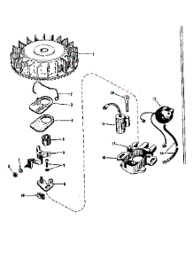 Magneto No. 30362 (Phelon F-3220M3) parts for Craftsman Lawn & Garden Engine 143502031 from AppliancePartsPros.com