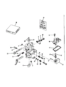 Carburetor No. 29349 (Tilltoson No. E-7A) parts for Craftsman Lawn & Garden Engine 143502031 from AppliancePartsPros.com