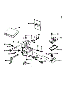 Carburetor No. 29349 parts for Craftsman Lawn & Garden Engine 14350400 from AppliancePartsPros.com