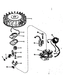 Magneto.(Phelon F-3220-H) parts for Craftsman Lawn & Garden Engine 14350403 from AppliancePartsPros.com