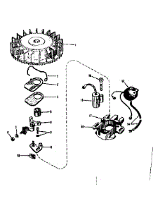 Magneto No. 30362 (Phelon F-3220 M3) parts for Craftsman Lawn & Garden Engine 143506011 from AppliancePartsPros.com