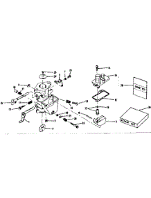 Carburetor parts for Craftsman Lawn & Garden Engine 143524041 from AppliancePartsPros.com