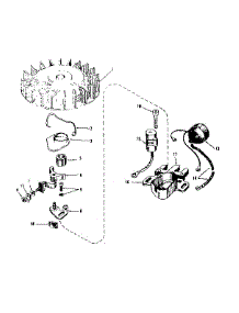 Magneto parts for Craftsman Lawn & Garden Engine 143524051 from AppliancePartsPros.com