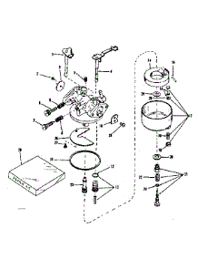 Carburetor parts for Craftsman Lawn & Garden Engine 143524081 from AppliancePartsPros.com