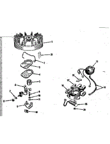 Magneto parts for Craftsman Lawn & Garden Engine 14352700 from AppliancePartsPros.com