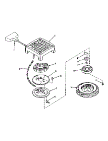 Rewind Starter No. 28630 parts for Craftsman Lawn & Garden Engine 14353001 from AppliancePartsPros.com