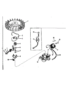 Magneto No. 610690 parts for Craftsman Lawn & Garden Engine 143531142 from AppliancePartsPros.com