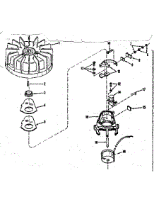 Magneto parts for Craftsman Lawn & Garden Engine 14353200 from AppliancePartsPros.com