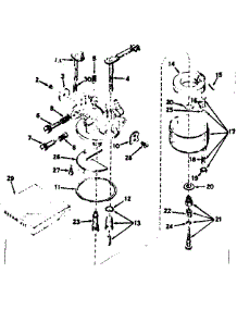 Carburetor parts for Craftsman Lawn & Garden Engine 143544042 from AppliancePartsPros.com
