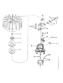 Magneto No. parts for Craftsman Lawn & Garden Engine 14354502 from AppliancePartsPros.com
